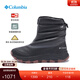 Columbia哥倫比亞戶(hù)外25秋冬新品男子金點(diǎn)防水緩震抓地保暖夾棉冬靴BM2186 010 黑色 44 (29cm)