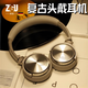 ZGU德國【柏林之聲2025】最新款頭戴式藍牙耳機降噪便攜式復古健身運動(dòng)游戲音樂(lè )男女頭套無(wú)線(xiàn)輕便耳麥 銀灰色 +軟包