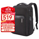 新秀麗（Samsonite）電腦包 EVOSIGHT系列雙肩包 大容量通勤旅行背包 黑色 KP9*09001 適用14.1寸電腦
