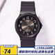 卡西歐手表 學(xué)生運動(dòng)簡(jiǎn)約石英小黑表 休閑指針?lè )浪醺咧猩直砥呦ΧY物 MQ-24-1B3