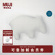無(wú)印良品（MUJI）【涼柔系列】動(dòng)物靠墊 抱枕 靠枕 涼感 床上腰枕 貘 灰色