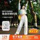 駱駝（CAMEL）漫游防曬神褲女寬松闊腿運動(dòng)長(cháng)褲子 C25BARLG057A 橡木灰 M