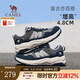 駱駝運動鞋男網(wǎng)面透氣2025秋季新款增高復古休閑跑步鞋子男 G15A852001 深藍 42