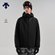 DESCENTE迪桑特SNOWBOARD系列男女同款棉服 BK-黑色 XL (180/100A)