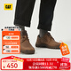 CAT卡特休閑皮鞋工裝鞋男鞋25秋新品防滑耐磨通勤鞋P726061O3AMC36 棕色 41