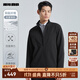 利郎絲質(zhì)銅氨絲夾克男外套春季25新款彈力易打理商務(wù)通勤立領(lǐng)男士茄克 黑色（G5CFY7012Y） XL 175/92A