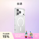PopSockets【iPhone經(jīng)典透殼】泡泡騷磁吸防摔手機保護套適用蘋(píng)果iPhone17/16ProMax磁吸珍珠粉彩虹海手機殼 全透 iPhone 17 Pro