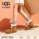 UGG秋季新款女士平底經(jīng)典迷你短筒雪地靴1174576CHE|栗色38