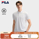 FILA 斐樂(lè )官方領(lǐng)航POLO短袖t恤2025年夏季時(shí)尚休閑涼感上衣男子針織衫