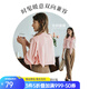 Olrain歐芮兒法式長(cháng)袖襯衫女秋裝新款寬松通勤風(fēng)襯衣女 披肩（均碼）O23QP86021  S