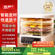 京嚴食品烘干機家用小型果蔬烘干機干果機食物風(fēng)干機肉干藥材食物迷你電烤箱寵物零食凍干機智能觸控 AI智能觸控+一鍵設置【白色可視-5層】 【層高可調】3D熱風(fēng)均勻循環(huán)