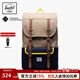 Herschel加拿大赫行 Little America Pro旅行環(huán)保大容量山系雙肩包 馬鞍棕/海軍藍/亮黃色 28升