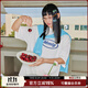 Mmlg【明星同款】87mm 7A抗菌純棉短袖T恤女夏季新款韓系體恤情侶上衣 白色 S