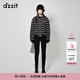 DZZIT地素牛仔打底褲秋冬丹寧設計感小眾小腳褲女 黑色 XS