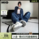 MIO【宋亞軒同款】米奧小白休閑鞋厚底板鞋運(yùn)動(dòng)情侶溶解女鞋男老爹鞋 白/藍(lán)色 （丁程鑫同款） 37