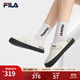 FILA斐樂(lè )拖鞋女鞋休閑勃肯鞋2025夏季新款元氣拖鞋透氣舒適涼拖 豆腐白-TF 36