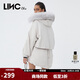 金羽杰摩登輕薄羽絨派克服女短款秋冬季新潮毛領(lǐng)薄款羽絨服女Y21602268