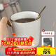 松發(fā)瓷器陶瓷杯子家用辦公室咖啡杯水杯女生大容量情侶馬克杯 白色