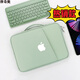 摩奇奧（MOQO）蘋(píng)果iPad11英寸pro12.9平板內膽收納包air4mini6鍵盤(pán)袋pad電腦包 清新綠(白蘋(píng)果版) 內置筆槽 11寸