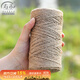 壽禾 麻繩裝飾編織貓抓板手工DIY復古包裝 2mm200米柱狀+膠水