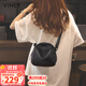 viney牛皮包包女包斜挎休閑品牌單肩腰包胸包生日禮物高級感送女友老婆