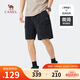 駱駝（CAMEL）輕薄工裝短褲男士寬松直筒潮流休閑運動(dòng)五分褲子夏季M14BAZ9105