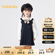 巴拉巴拉童裝女童連衣裙套裝學(xué)院風(fēng)背帶裙兩件套2025秋裝洋氣209325104001