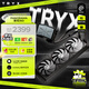 TRYX（創(chuàng  )氪星系）PANORAMA展域360 水冷cpu散熱器 黑 6.67英寸曲面屏/Asetek8/KANALI軟件/裸眼3D視覺(jué)