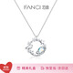 Fanci范琦戀戀星球項鏈女銀星球鎖骨鏈生日輕奢高級感禮物送女友