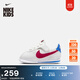 耐克嬰童卡通小眼睛運動(dòng)鞋魔術(shù)貼男女童寶寶NIKE CORTEZ IH7659 100山峰白/貴族紅/皇家寶藍/白 27