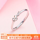 順慶銀樓S925銀三葉草開口銀戒指女日韓ins風(fēng)小眾設(shè)計簡約送自己節(jié)日禮物 A3901三葉草 開口戒指