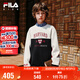 FILA X HARVARD哈佛聯(lián)名童裝男童套頭衛衣2025年秋季休閑上衣
