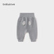 babylove嬰幼兒寬松大pp褲春秋季休閑褲男女寶寶束腳褲外出洋氣百搭長(cháng)褲