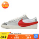耐克NIKE男休閑鞋經(jīng)典BLAZER LOW '77新年紅運動(dòng)鞋DQ8769-100灰白42