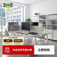 宜家（IKEA）TROTTEN 特羅滕書(shū)桌160x80白色現代簡(jiǎn)約北歐風(fēng)書(shū)房用 白色/煤黑色書(shū)桌