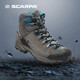 SCARPA思嘉帕戶(hù)外鞋登山鞋岡仁波齊專(zhuān)業(yè)防水防滑耐磨高幫穿越版徒步鞋 男款-鯊魚(yú)灰拼藍色 大一碼拍 防偽標識 剪斷損毀 概不退換 41