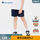 Champion冠軍男女童短褲2025夏季新款大小童針織百搭休閑運動(dòng)系帶兒童褲子