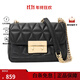 MICHAEL KORS【雙11狂歡】 /邁克.科爾斯 女士單肩手提斜挎包菱格包送女生禮物 黑色30S7GSLL1L BLACK