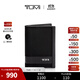 TUMI/途明Alpha SLG男士卡包商務(wù)便攜多卡窗翻折卡包 黑色/01192274D2