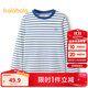 巴拉巴拉童裝兒童長(cháng)袖t恤春秋裝2025男童上衣女童打底衫寶寶209925171202