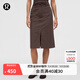 lululemon丨City Sleek 女士高腰半身裙 LW8ALKS 濃縮咖啡色 26