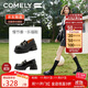 康莉（COMELY）厚底樂(lè )福鞋女秋季新款增高百搭單鞋黑色JK小皮鞋秋季女鞋 黑色 36
