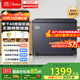 美的（Midea）302升冰柜家用零下40度大容量冷柜300升冷凍柜冷藏柜兩用一級節能臥式冰箱BD/BC-302KEM國家補貼