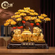 禮之源招財貔貅聚寶盆發(fā)財樹(shù)擺件 開(kāi)業(yè)喬遷禮品店鋪前臺客廳酒柜裝飾品