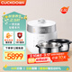 福庫（CUCKOO）電飯煲雙內膽家用可更換0涂層內鍋 原裝進(jìn)口雙膽不銹鋼內膽電飯煲 LHTR1011FW+HAC1011N 4.8L