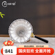 歸銀堂銀茶具配件手工茶漏純銀999手工小雛菊銀茶葉過(guò)濾器足銀功夫茶具 足銀999+證書(shū)+禮盒