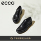 愛(ài)步（ECCO）皮鞋男 防水透氣增高商務(wù)正裝牛津鞋 都市奧斯陸550284 黑色41