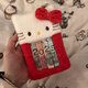 曇蓓漫Kitty紅包袋可愛(ài)卡通三麗鷗毛絨卡套保護套KT貓紅包diy2025新款 kt貓