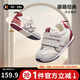 卡特兔嬰兒學(xué)步鞋2025秋新童鞋幼兒園小白鞋1-3歲小童寶寶阿甘鞋X5CE005