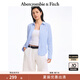 ABERCROMBIE & FITCH女裝春夏經(jīng)典小麋鹿氣質(zhì)通勤美拉藍復古牛津長(cháng)袖襯衫KI140-4429 天藍色條紋 XS (160/84A)